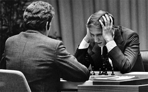 Spassky y Fischer en la partida del siglo